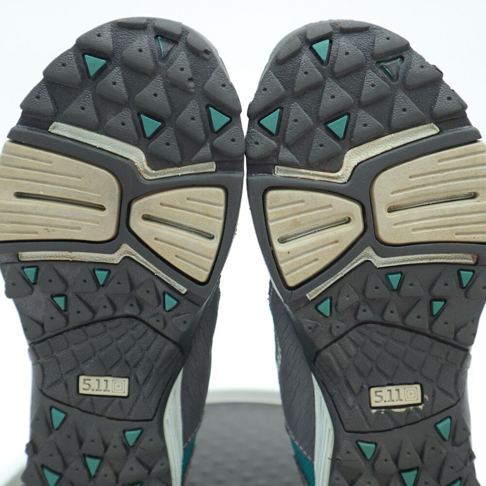 5.11 Tactical Recon Trainer Womens Size 7.5 Shoes 663 Caribbean Blue Rope Ready - Picture 15 of 16